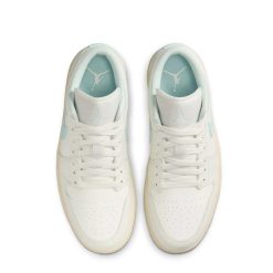 Alternative view of Air Jordan 1 Low Seafoam Shoes Sneakers