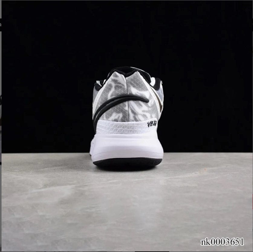 Kyrie 9 White Black Grey Shoes Sneakers - Image 4