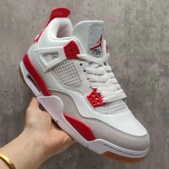 Alternative view of Air Jordan 4 SB Varsity Red Shoes Sneakers