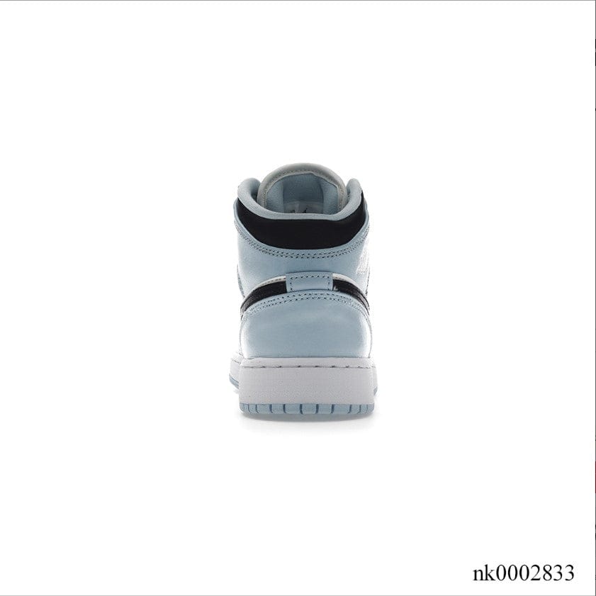 Air Jordan 1 Mid Ice Blue Shoes Sneakers - Image 4
