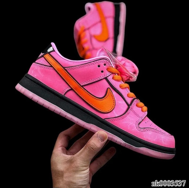 Alternative view of Nike SB Dunk Low x Powerpuff Girls “Blossom” Shoes Sneakers