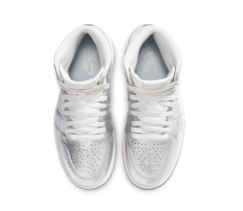 AJ 1 Retro High Chrome Shoes Sneakers - Image 2