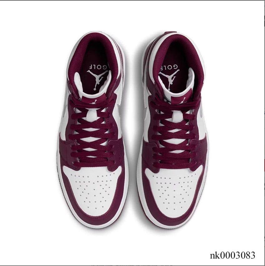 Air Jordan 1 Retro High Golf Bordeaux Shoes Sneakers - Image 4