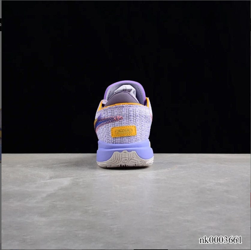 LeBron 20 EP Purple And Gold Shoes Sneakers - Image 4