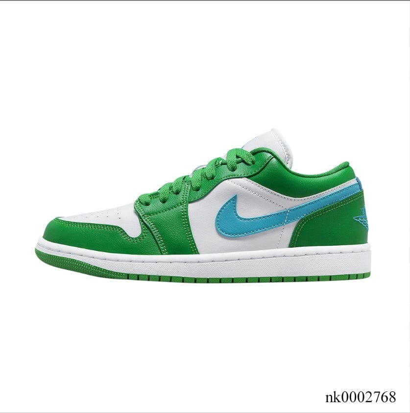 Alternative view of Air Jordan 1 Low Lucky Green Shoes Sneakers