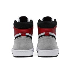 Alternative view of Air Jordan 1 Retro High Light Smoke Grey Shoes Sneakers