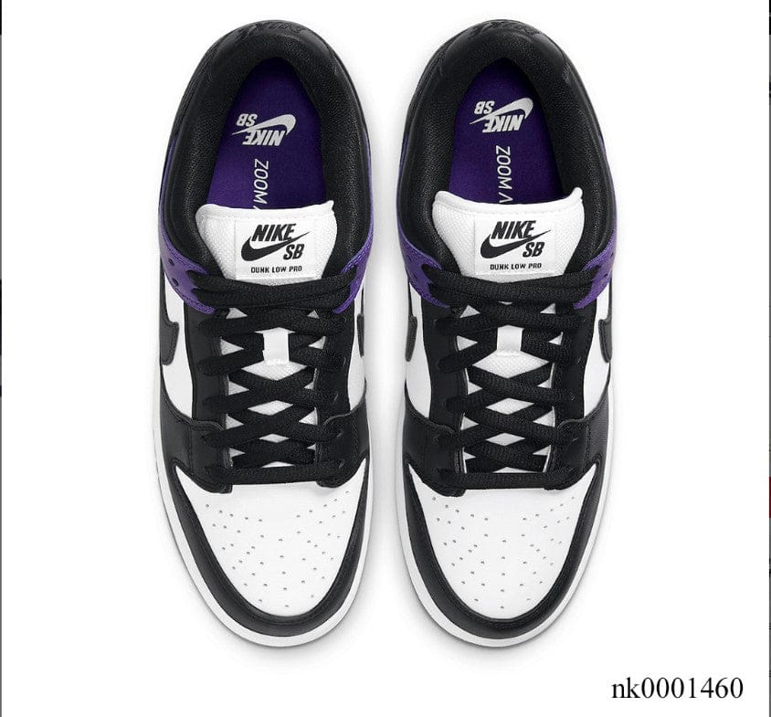 Nike SB Dunk Low Court Purple Shoes Sneakers - Image 4