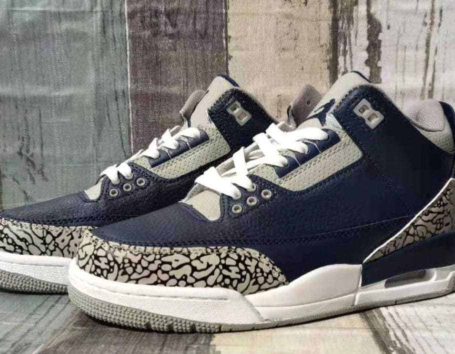 Air Jordan 3 Retro Georgetown (2021) Shoes Sneakers - Image 2