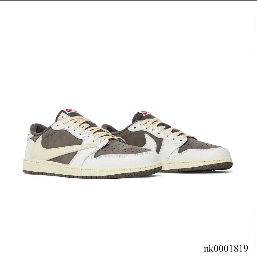 Travis Scott x Air Jordan 1 Low OG Reverse Mocha Shoes Sneakers - Image 9