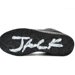 Alternative view of Travis Scott x Jumpman Jack All Black Shoes Sneakers