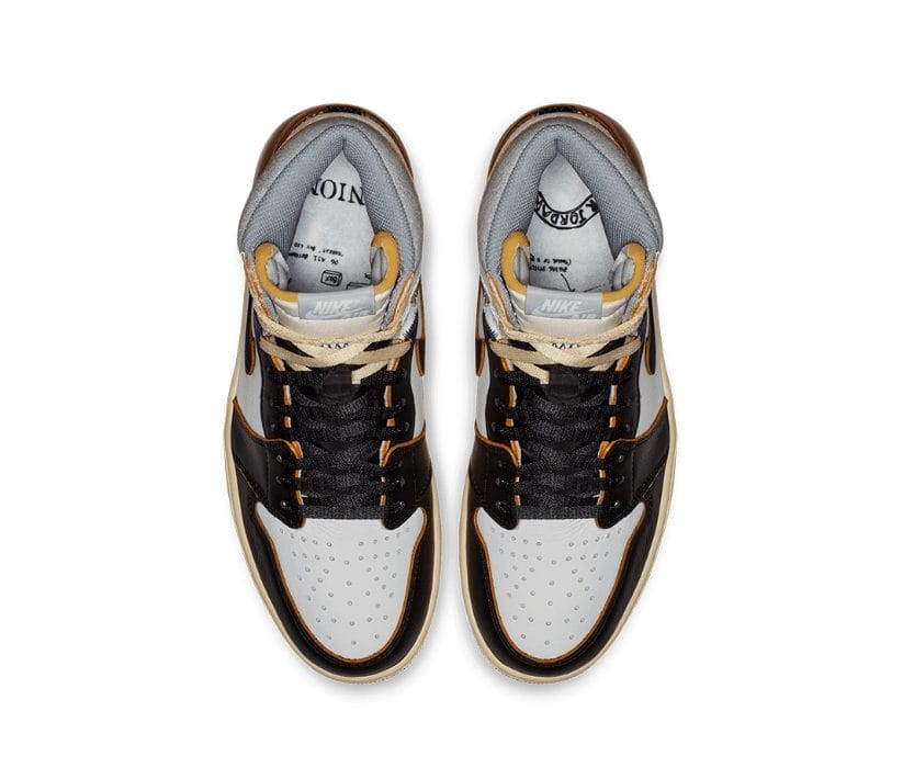 Air Jordan 1 Retro High Union LA Black Toe Shoes Sneakers - Image 2