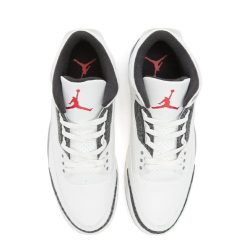 Alternative view of Air Jordan 3 Cement Grey Shoes Sneakers