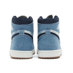 Alternative view of AJ 1 High OG Denim Shoes Sneakers
