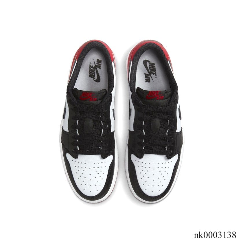 Air Jordan 1 Low OG Black Toe Shoes Sneakers - Image 4