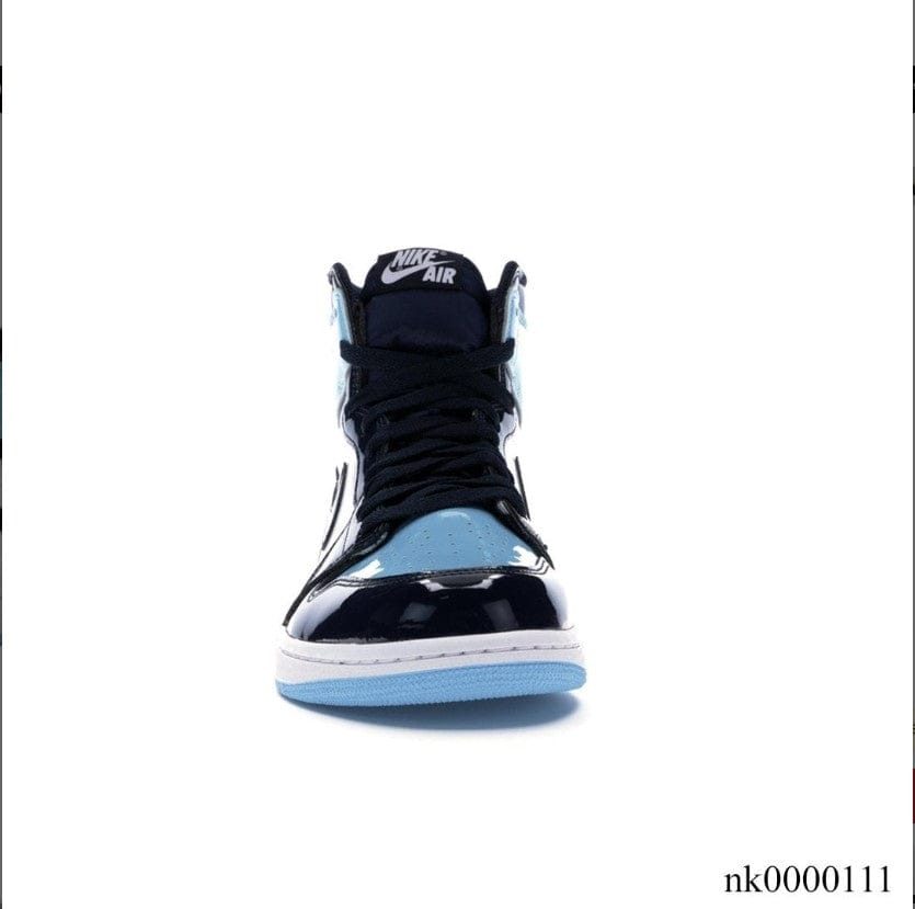 Air Jordan 1 Retro High UNC Patent (W) Shoes Sneakers - Image 9
