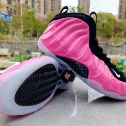 Alternative view of Air Foamposite One Polarized Pink Shoes Sneakers