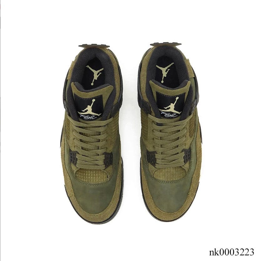 Air Jordan 4 SE Craft Olive Shoes Sneakers - Image 3