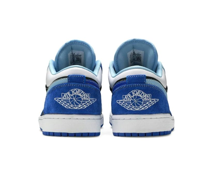 AJ 1 Low Racer Blue White Shoes Sneakers - Image 2