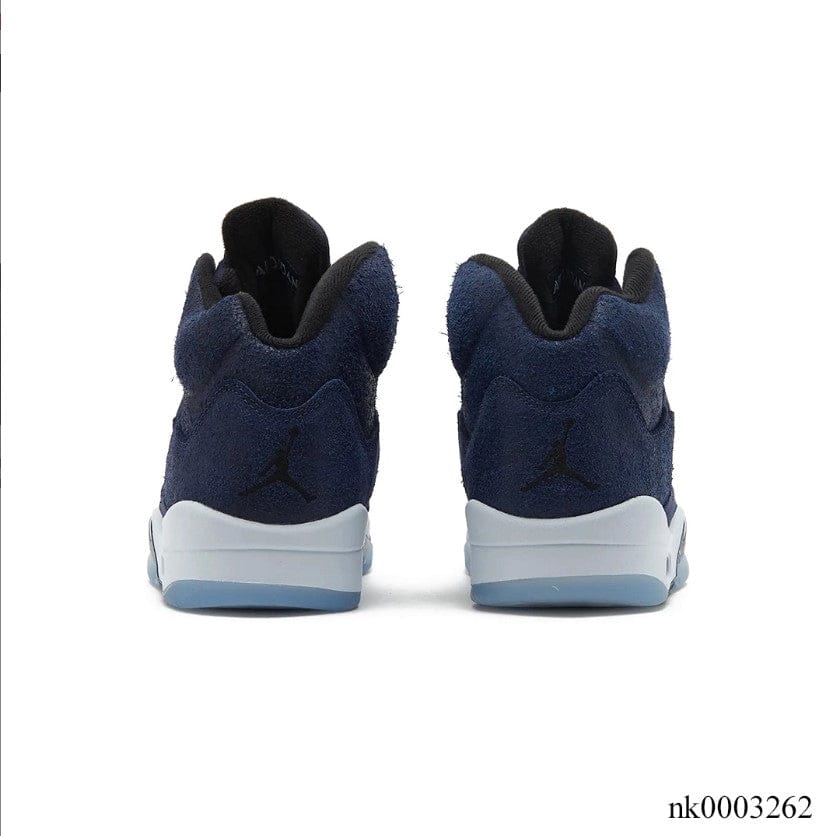 Air Jordan 5 Midnight Navy Shoes Sneakers - Image 4