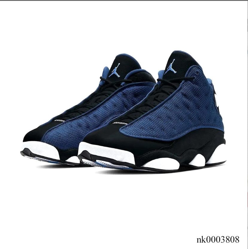 Alternative view of Air Jordan 13 Mid Navy Shoes Sneakers