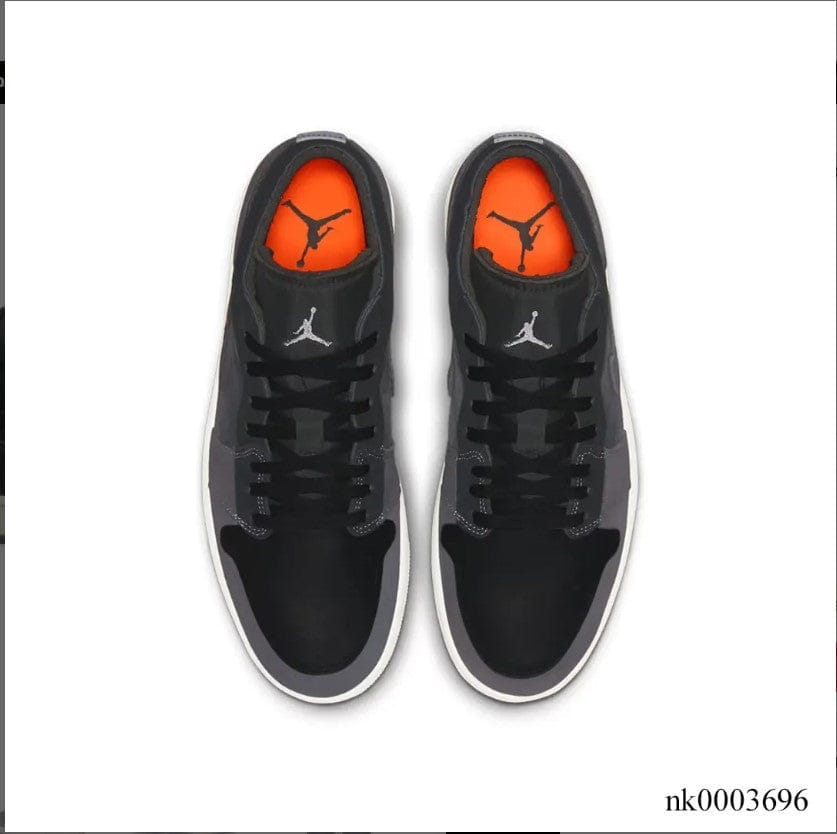 Air Jordan 1 Low Craft Inside Out Black Shoes Sneakers - Image 4