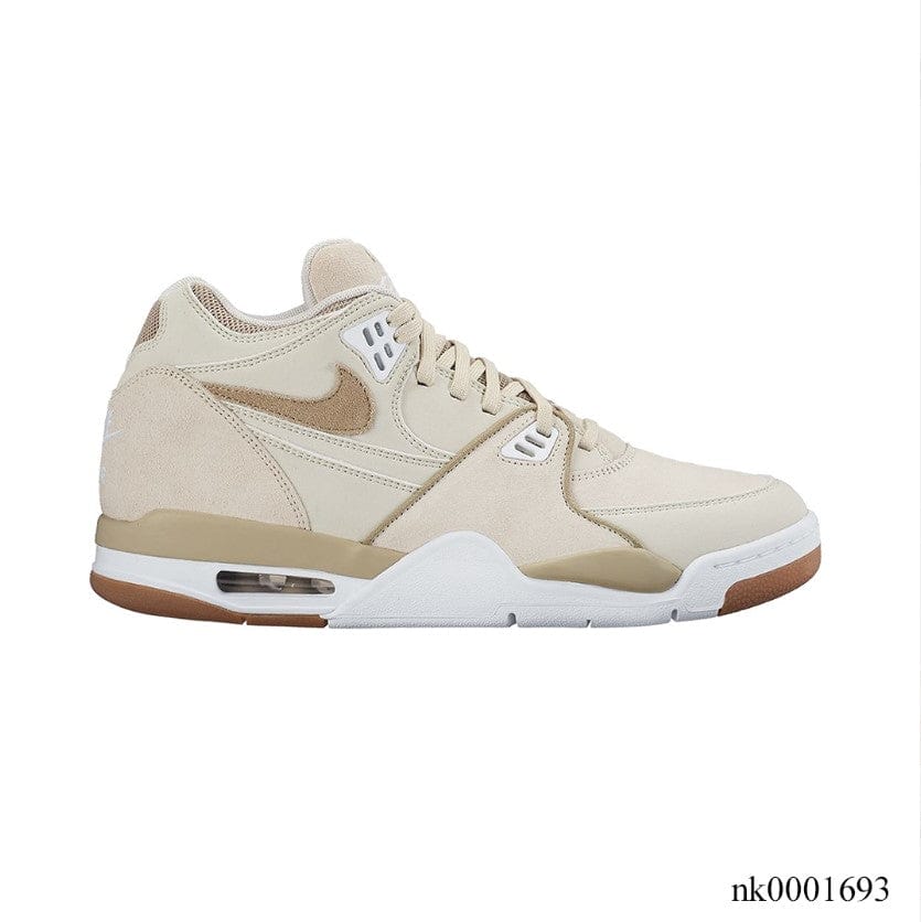 Air Flight 89 Beige Shoes Sneakers - Image 3