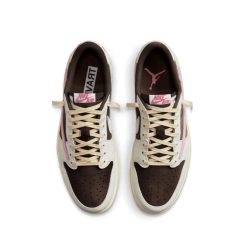 Alternative view of Travis Scott xAir Jordan 1 Low Dark Pony Shoes Sneakers