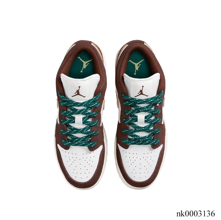 Air Jordan 1 Low Cacao Wow Shoes Sneakers - Image 4