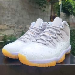 Alternative view of Drake x AJ 11 OVO Monogram White Sample Shoes Sneaker