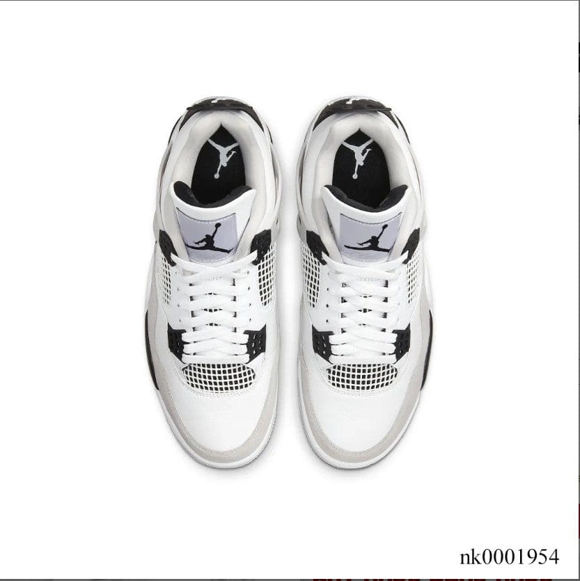 Alternative view of Air Jordan 4 Military Black Shoes Sneakers