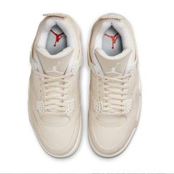 Alternative view of Air Jordan 4 Retro Blank Canvas Shoes Sneakers
