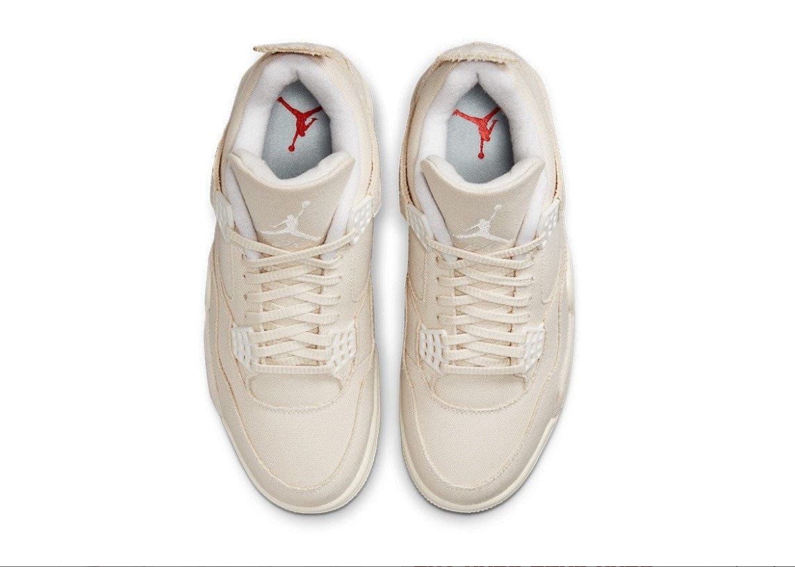 Air Jordan 4 Retro Blank Canvas Shoes Sneakers - Image 2