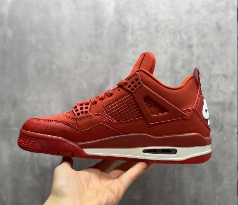 Nigel Sylvester x Air Jordan 4 Brick by Brick Shoes Sneakers - Image 10