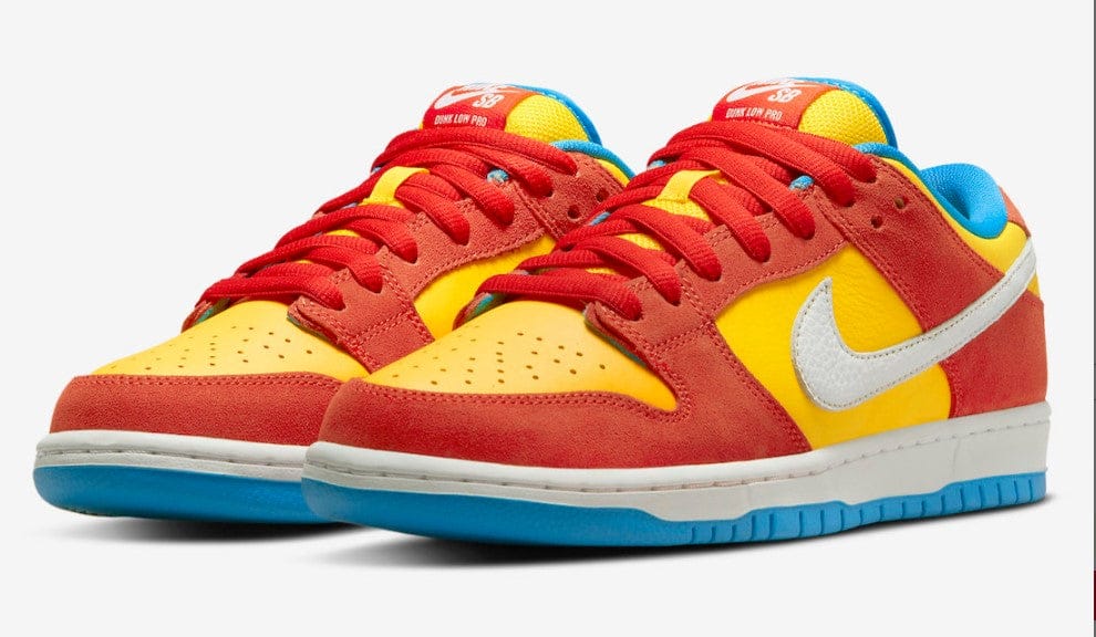 Nike SB Dunk Low Pro Bart Simpson Shoes Sneakers - Image 3