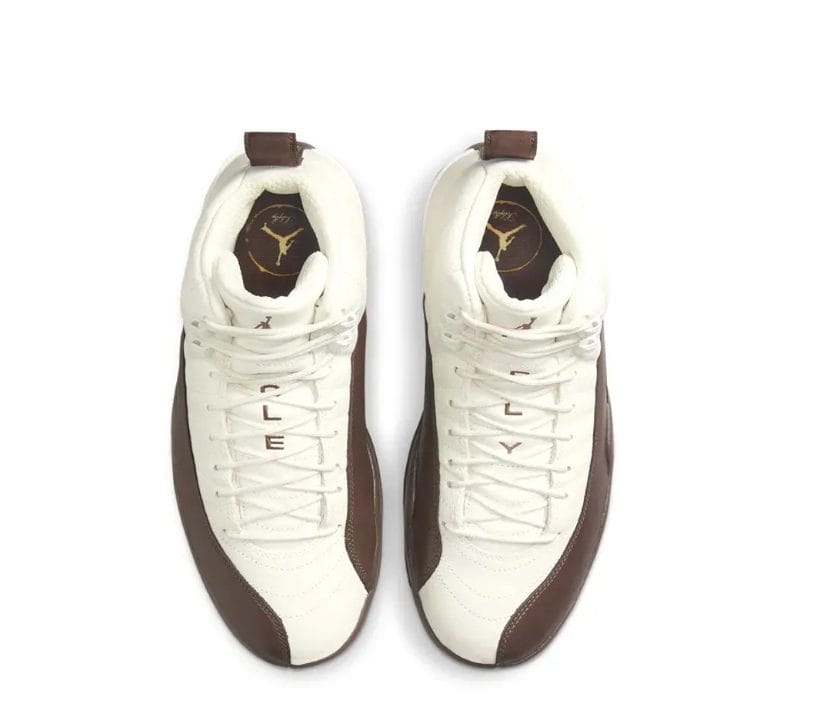 SoleFly x Air Jordan 12 CafecitoBaroque Brown Shoes Sneakers - Image 7