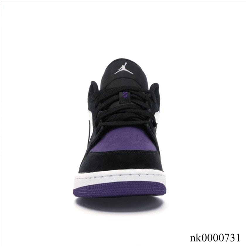 Air Jordan 1 Low Court Purple (GS) Shoes Sneakers - Image 3