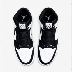 Alternative view of Air Jordan 1 Mid Diamond Shorts Shoes Sneakers