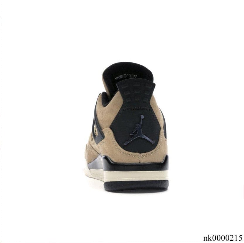 Alternative view of Air Jordan 4 Retro Fossil (W) Shoes Sneakers
