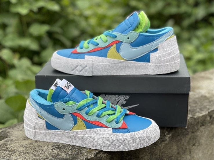 Blazer Low sacai KAWS Neptune Blue Shoes Sneakers - Image 7