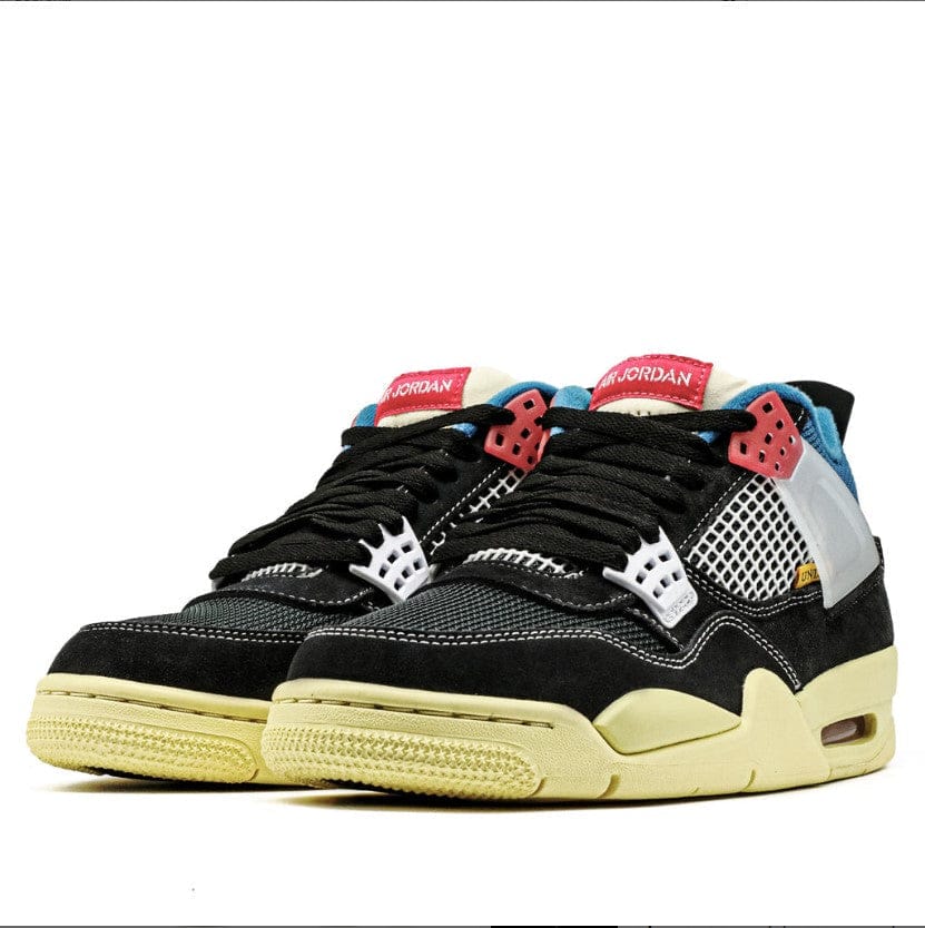 Air Jordan 4 Retro Union Off Noir Shoes Sneakers - Image 6