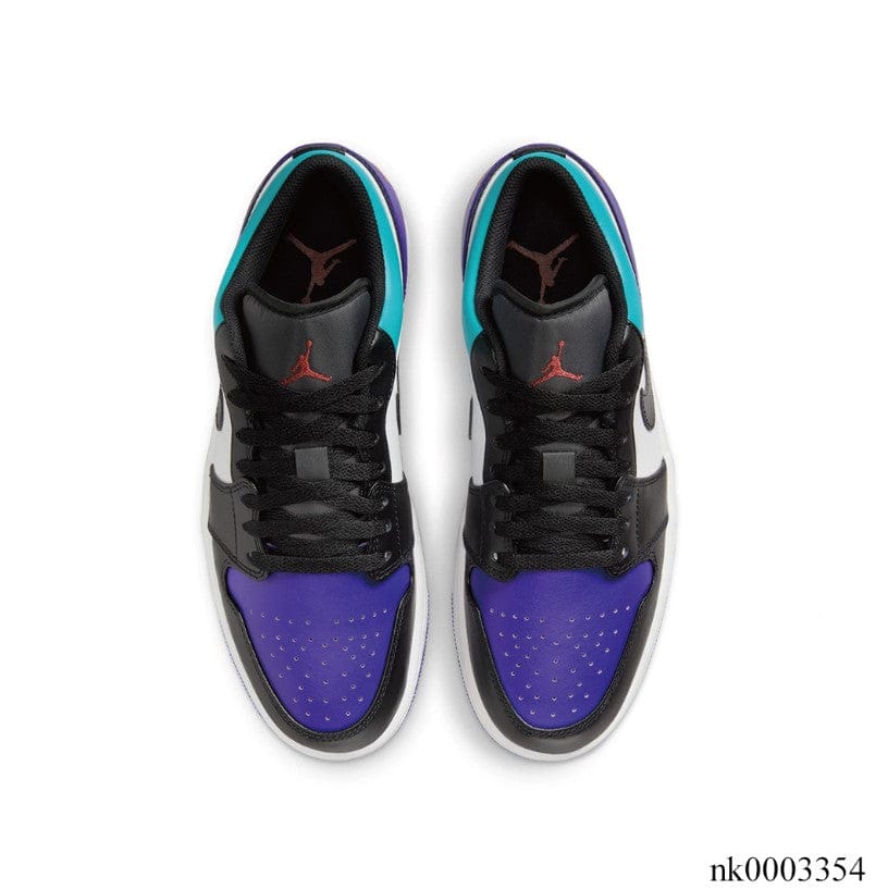 Alternative view of Air Jordan 1 Low Court Purple Tropical Twist Shoes Sneakers