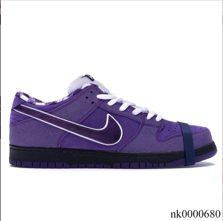 Alternative view of Nike SB Dunk Low Concepts Purple Lobster Shoes Sneakers