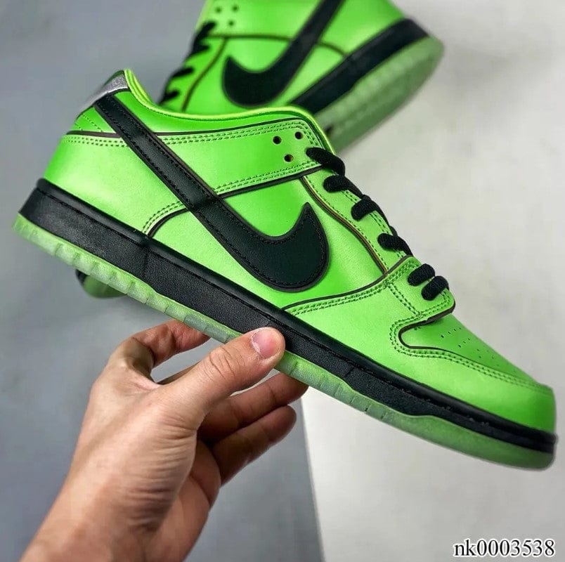 Nike SB Dunk Low x Powerpuff Girls “Buttercup” Shoes Sneakers - Image 3