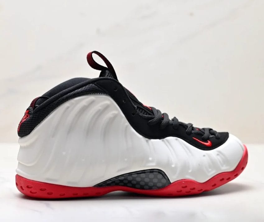 Air Foamposite One Red White Black Shoes Sneakers – nk0004546