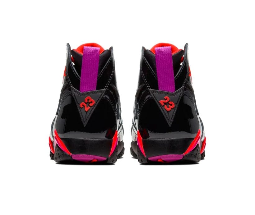 AJ 7 Black Gloss Shoes Sneakers - Image 2