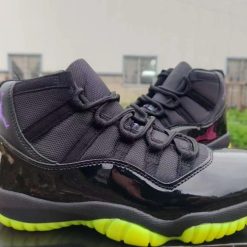 Alternative view of Air Jordan 11 BlackBarely Volt Shoes Sneakers