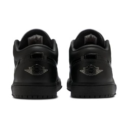 Alternative view of Air Jordan 1 Low Black Cat Shoes Sneakers