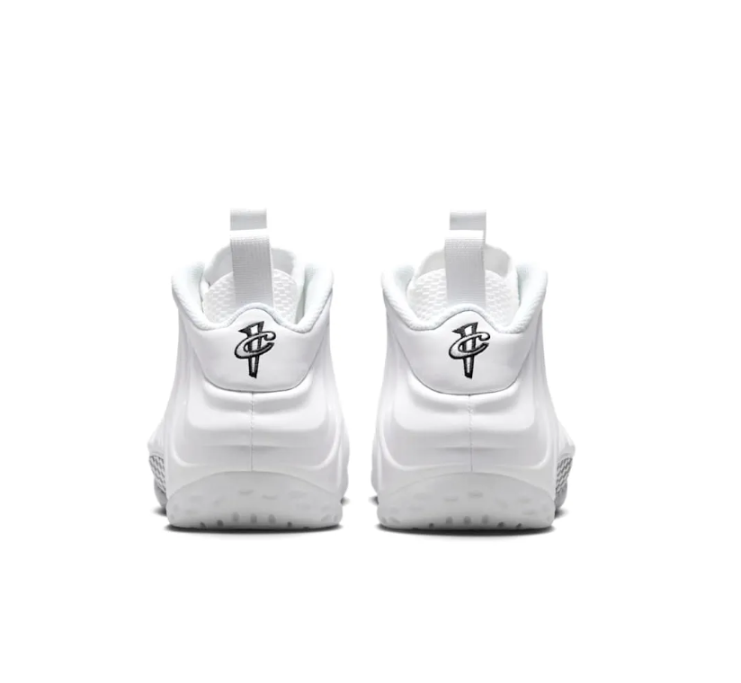 Air Foamposite One Triple White Shoes Sneakers - Image 2