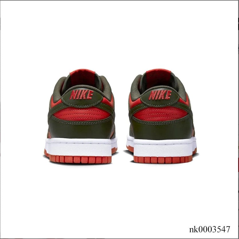 Alternative view of Dunk Low Mystic Red Cargo Khaki Shoes Sneakers