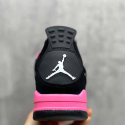 Alternative view of AJ 1 Mid Red Black Shoes Sneakers